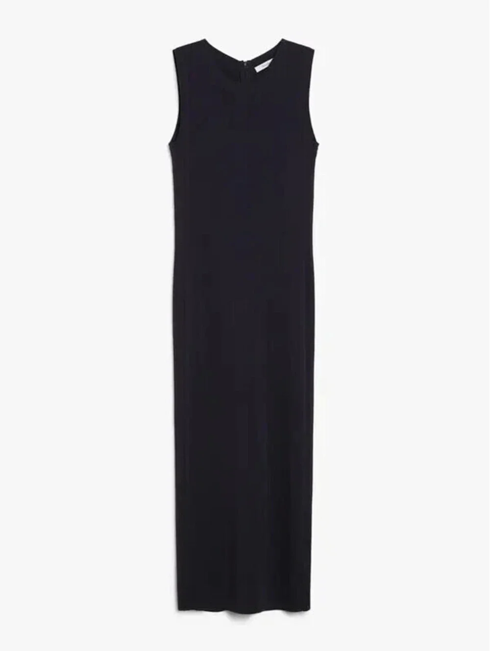 NEW, MaxMara viscose knit sheath dress Navy Size M #DD82